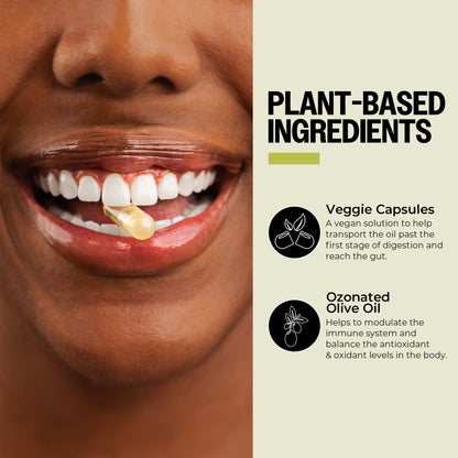 Ozone-Infused Olive Oil Capsules
