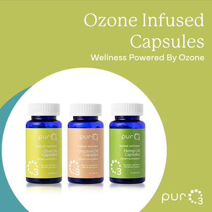 Ozone-Infused Olive Oil Capsules