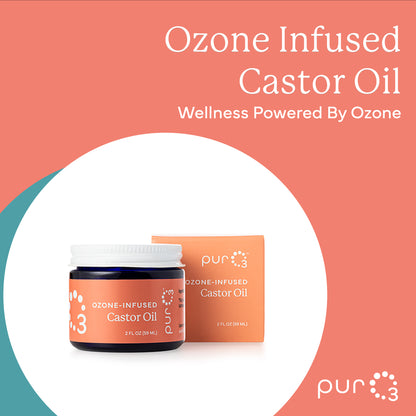 Ozone-Infused Castor Oil