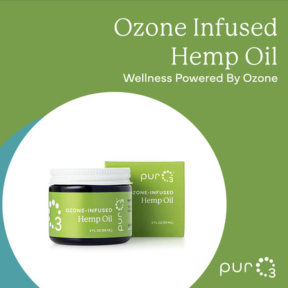 Ozone-Infused Hemp Oil