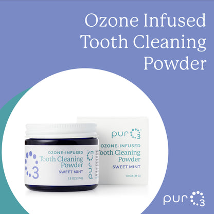 Ozone-Infused Tooth Cleaning Powder