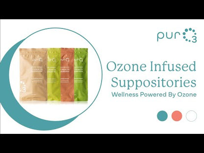 Ozone-Infused Coconut Oil w/Vitamin E Suppositories