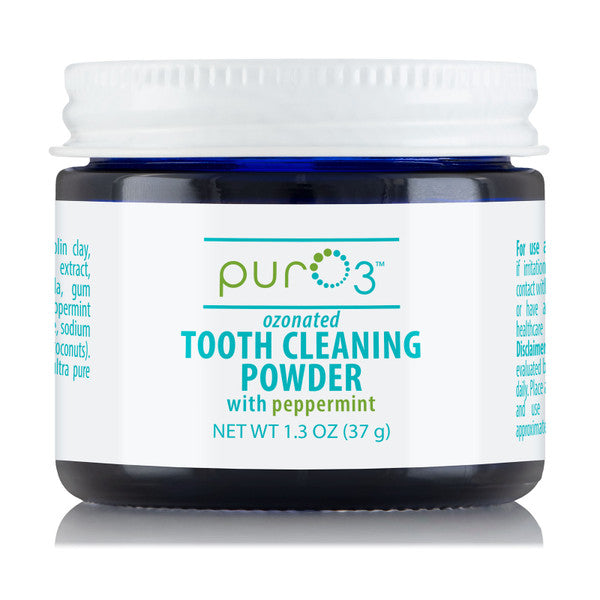 Ozone-Infused Tooth Cleaning Powder