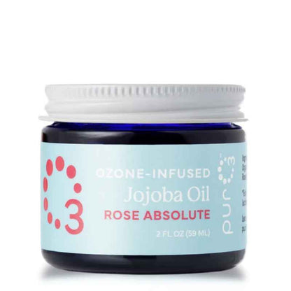 Ozone-Infused Jojoba Oil with Rose