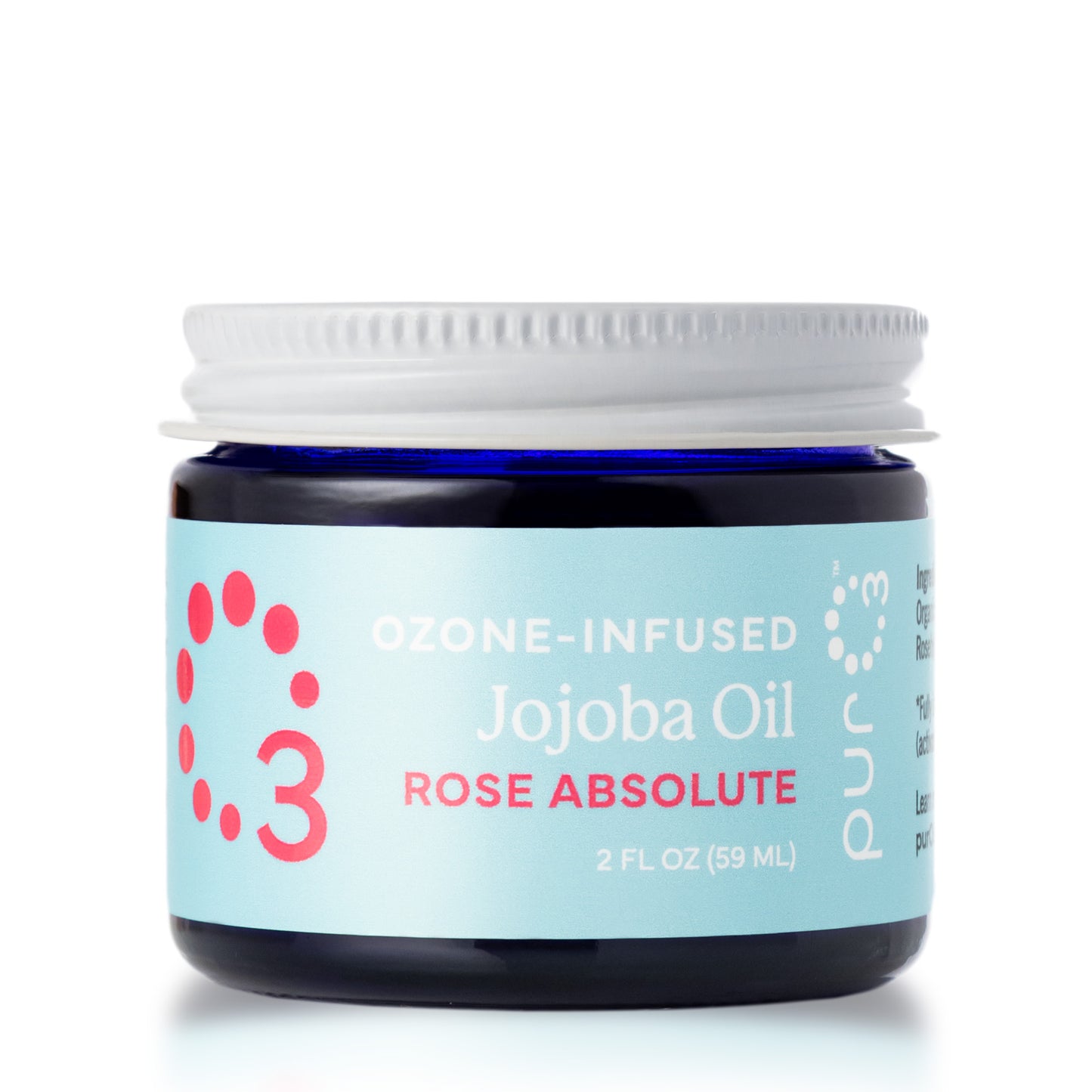 Ozone-Infused Jojoba Oil with Rose