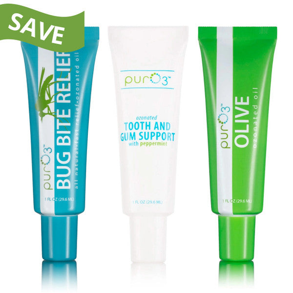 Ozone-Infused Oil Travel Set