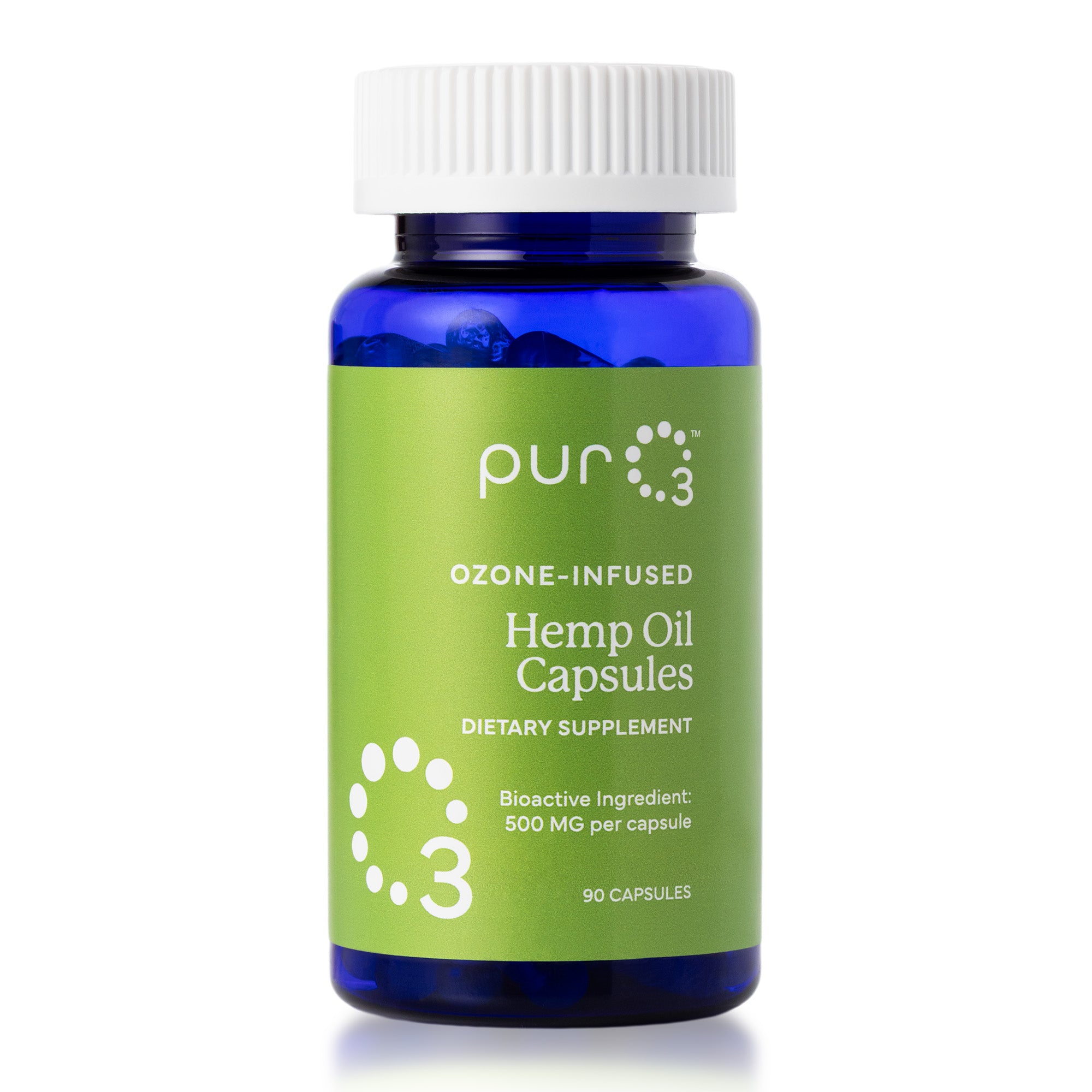 Ozone-Infused Hemp Oil Capsules