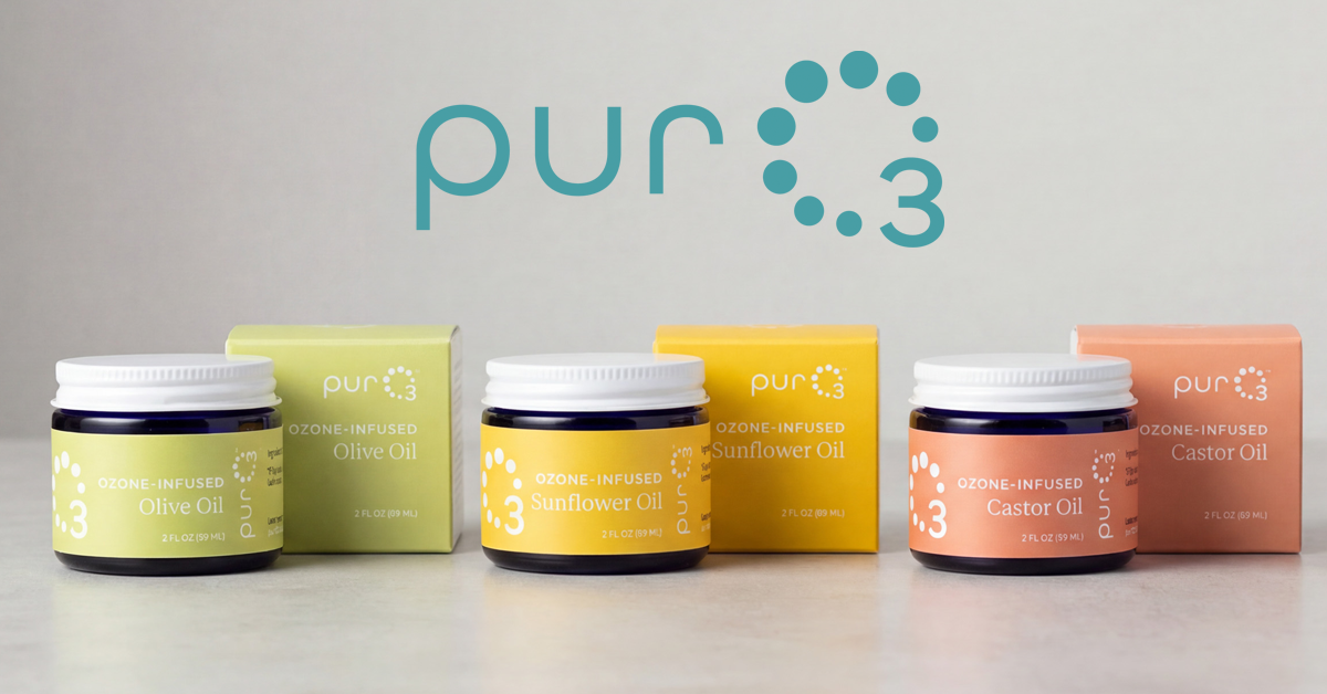 PurO3 Ozone-Infused Oils and Supplements