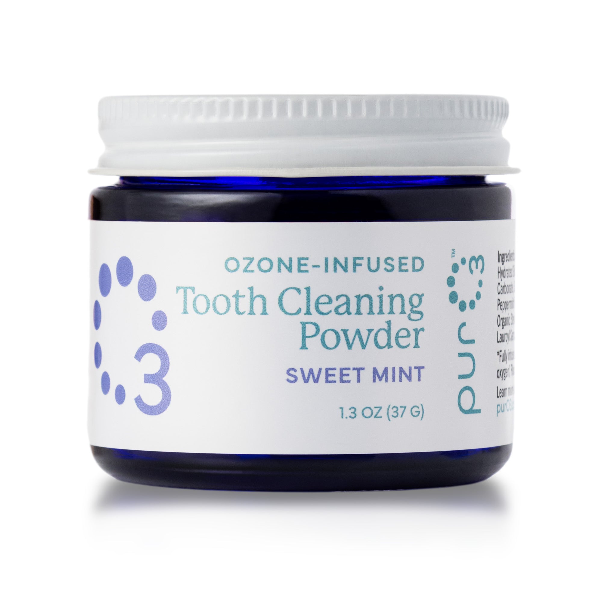 Ozone-Infused Tooth Cleaning Powder