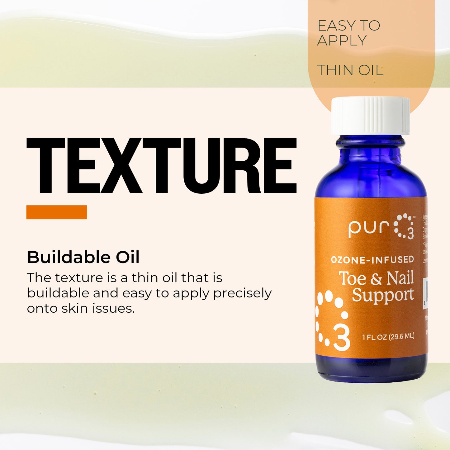 Ozone-Infused Toe & Nail Support