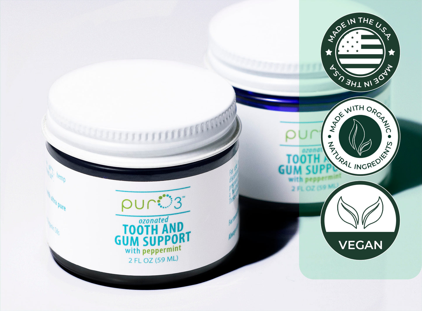 Ozone-Infused Tooth and Gum Support - Peppermint
