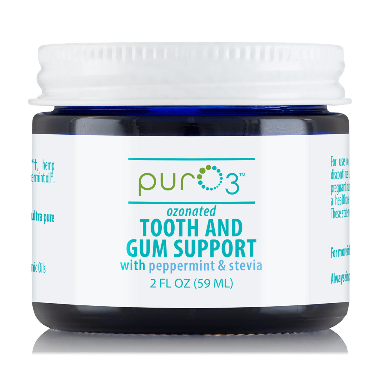 Ozone-Infused Tooth and Gum Support - Peppermint/Stevia